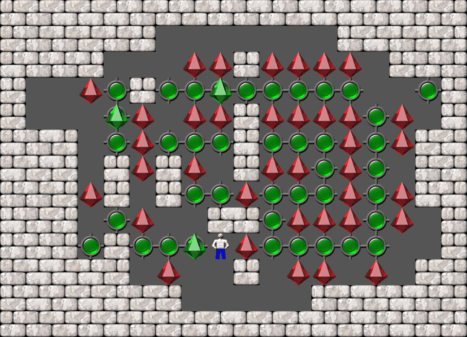 Сокобан More Bugs collections уровень 601